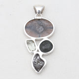 925 Sterling Silver Andalusite Pendants