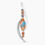 Spiny Oyster Turquoise Pendants