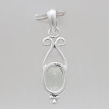 Crystal Silver Pendants