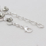 925 Sterling Silver Pyrite Druzy Bracelets