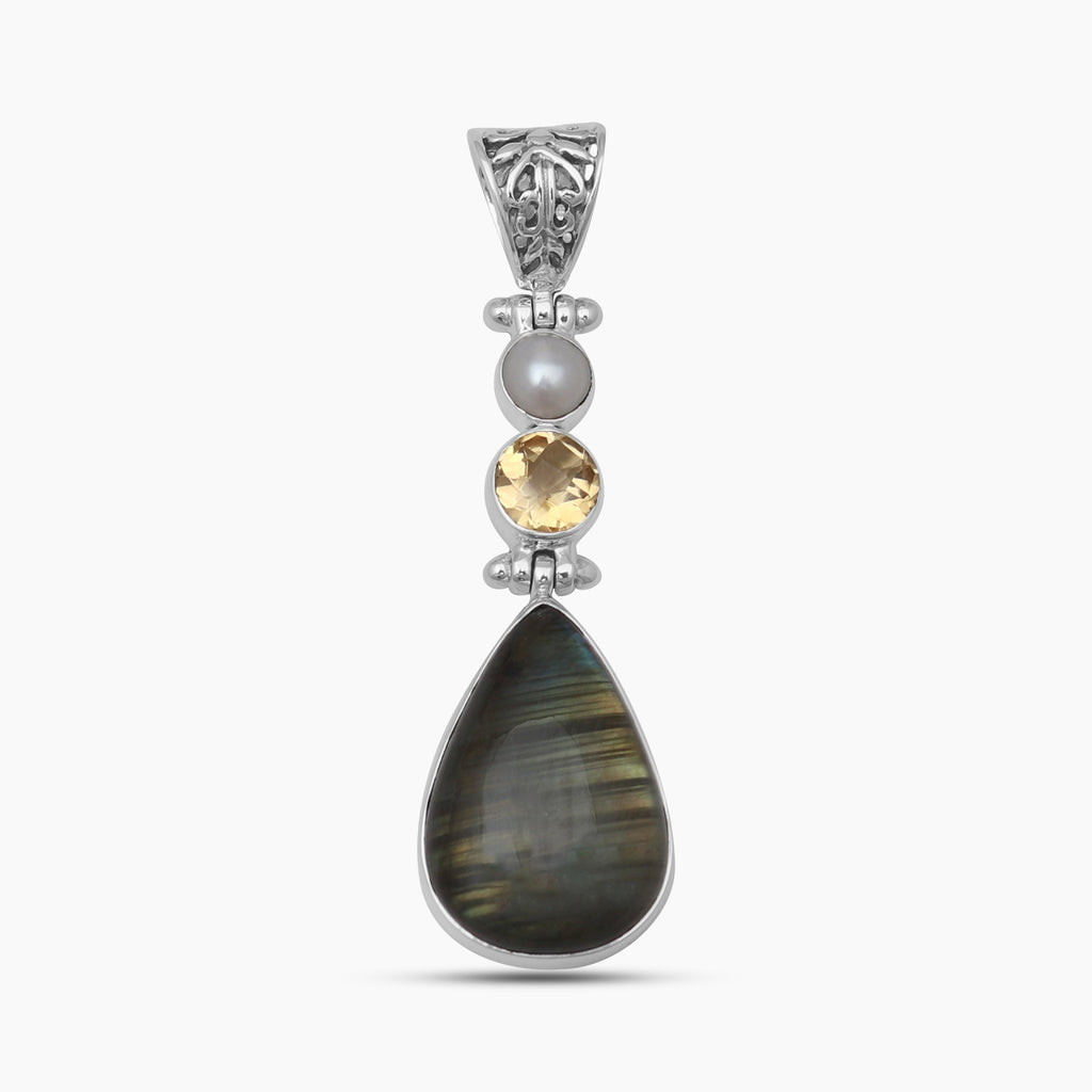 925 Sterling Silver Labradorite Pendants