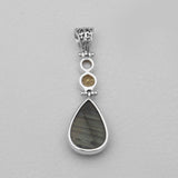 925 Sterling Silver Labradorite Pendants