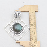 925 Sterling Silver Labradorite Pendants