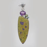 Tasmanian Serpentine Silver Pendants