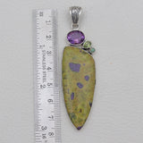 Tasmanian Serpentine Silver Pendants