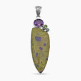 Tasmanian Serpentine Silver Pendants