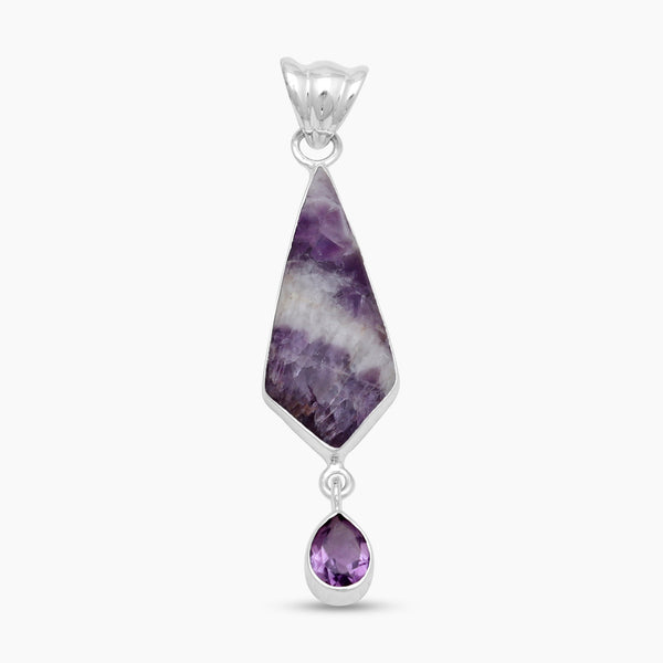 925 Silver Amethyst Lace Pendants
