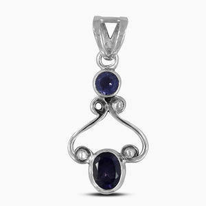 Multi Tourmaline Silver Pendants