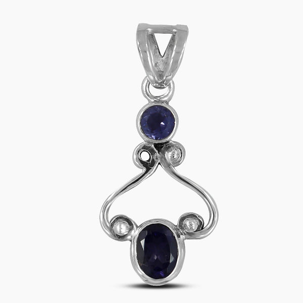 Multi Tourmaline Silver Pendants