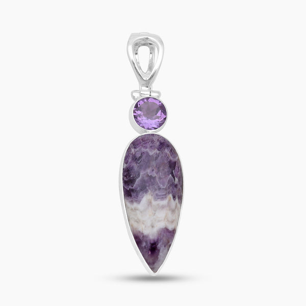 925 Silver Amethyst Lace Pendants