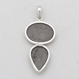 925 Silver Golden Pyrite Pendants