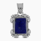 925 Silver Lapis Lazuli Pendants
