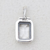 925 Sterling Silver Blue Topaz Pendants