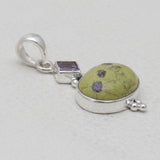 Tasmanian Serpentine Silver Designer Pendants