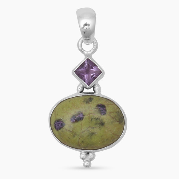 Tasmanian Serpentine Silver Designer Pendants