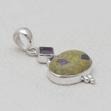 Tasmanian Serpentine Silver Designer Pendants