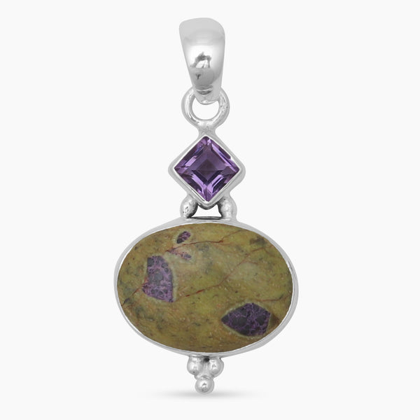 Tasmanian Serpentine Silver Designer Pendants