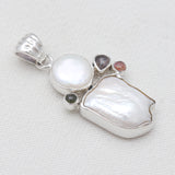 925 Silver Freshwater Pearl Pendants