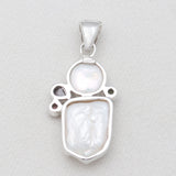 925 Silver Freshwater Pearl Pendants