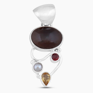 925 Silver Black Onyx Pendants