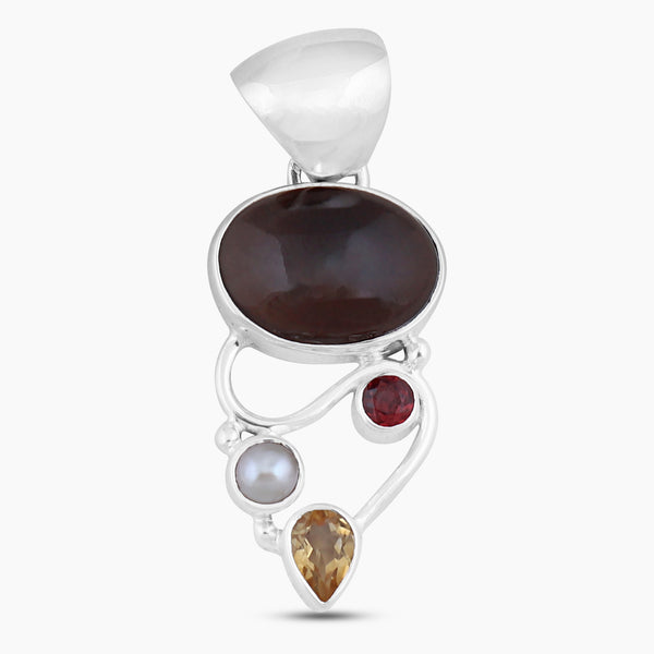 925 Silver Black Onyx Pendants