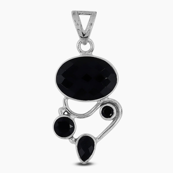 925 Silver Black Onyx Pendants