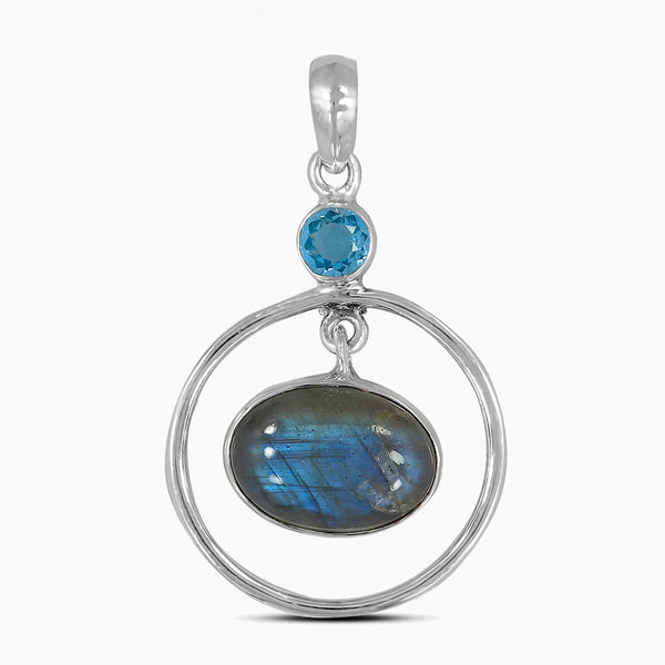 925 Sterling Silver Labradorite Pendants