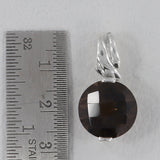 925 Silver Blue Topaz Pendants