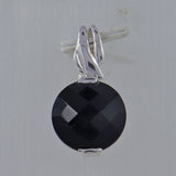 925 Silver Blue Topaz Pendants