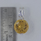 925 Silver Blue Topaz Pendants