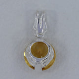925 Silver Blue Topaz Pendants
