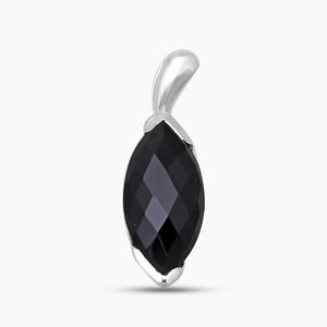 Black Onyx Silver Pendants