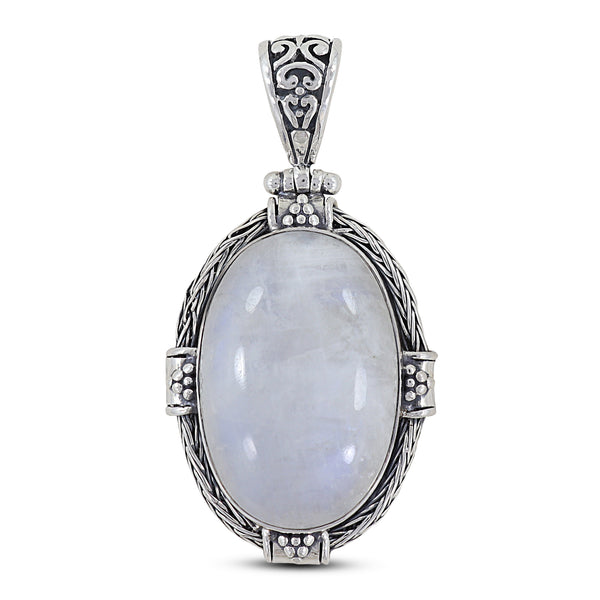 Blue Lace Agate Silver Pendants