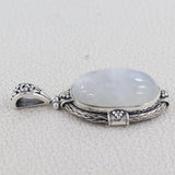 Blue Lace Agate Silver Pendants