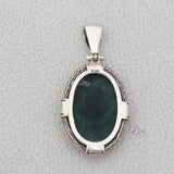 Rainbow Moonstone Pendant In 925 Sterling Silver