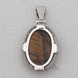 Rainbow Moonstone Pendant In 925 Sterling Silver