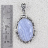 Rainbow Moonstone Pendant In 925 Sterling Silver