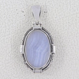 Rainbow Moonstone Pendant In 925 Sterling Silver