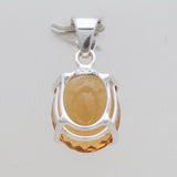 925 Sterling Silver Citrine Pendants