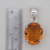 925 Sterling Silver Citrine Pendants