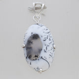Dendritic Opal Silver Designer Pendants