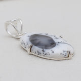 Dendritic Opal Silver Designer Pendants