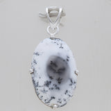 Dendritic Opal Silver Designer Pendants