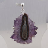 Amethyst Gemstone 925 Sterling Silver Pendant