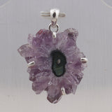 925 Sterling Silver Amethyst Pendant