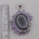 Amethyst Gemstone 925 Sterling Silver Pendant