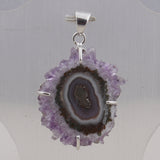 Amethyst Gemstone 925 Sterling Silver Pendant