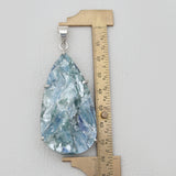 925 Sterling Silver Green Kyanite Pendants