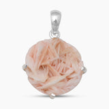 Barite Morocco Druse Silver Pendants