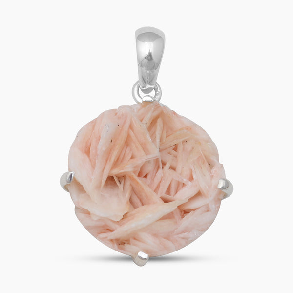 Barite Morocco Druse Silver Pendants